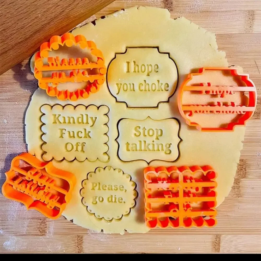 Offensive cookie cutters 